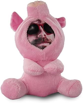 Photo Puppet With Your Face in 3D – Personalised With A Photo Of Your Choice – Original 3D Buddies – Pete the Pig