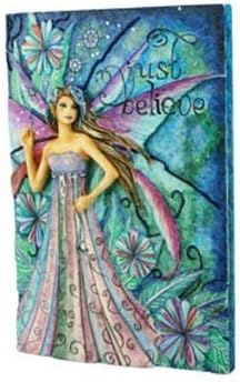Jessica Galbreth - Sculpted Wall Plaque- Just Believe - Dragonsite