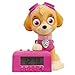 Produktbild BulbBotz Paw Patrol 2021760 Skye Kinder-Wecker mit Nachtlicht und typischem Geräusch | braun/pink | Kunststoff | Höhe: 14 Zentimeter | LCD-Display | Junge/Mädchen | offiziell