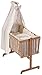 Easy Baby 480-83 Bassinet in Sleeping Bear Design Natural Colour