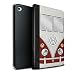 Produktbild STUFF4 PU-Leder Hülle/Case/Brieftasche für Apple iPad Mini 4 tablet / Titan Rot Muster / Retro T1 Wohnmobil Bus Kollektion