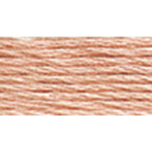 DMC117-3779 Mouline Stranded Cotton Six Strand Embroidery Floss Thread, Light Terra Cotta, 8.7-Yard