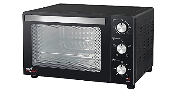 Melchioni Forno Elettrico Ventilato DEVIL, Fornetto Elettrico per Pizza,  Capacità 32 Litri, Temperatura 230 gradi, Fornetto Pizza Potenza 1500W,  Forno Pizza Professionale 49 x 44 x 30.5 Centimetri : Amazon.it: Casa e  cucina