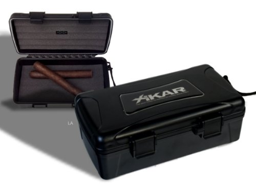 HUMIDOR viaje Xikar 10 cigarrillos incluye Lifestyle-ambiente degustación arco