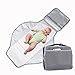Produktbild FAMLYJK Tragbare Wickelunterlage für Babys - Wickelauflage für Windelreisen - Wasserdichte Wickelstation für Babyreisen - ideal für Kleinkinder und Babys