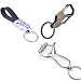 Taslar(TM) Car and Bike 3 Combo Key Chains Key rings Contains Metal Thumb Opener, Chrome Plated Keyfob Metal Key Chain, Leather Sturdy Cheetah Key chain High Quality Stylish Car & bike Keychains - Combo Of 3 RS.449.00