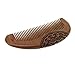 Hair Combs,Portable Moon Shaped Toothed Healthy Hair Care Peach Wood Comb Anti-static Barbers Combs Hair Comb for Women Ladies Mens Perfect for Your Beard, Moustache & Hair