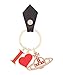 Price comparison product image Vivienne Westwood I Love Orb Red & Black Leather Keyring