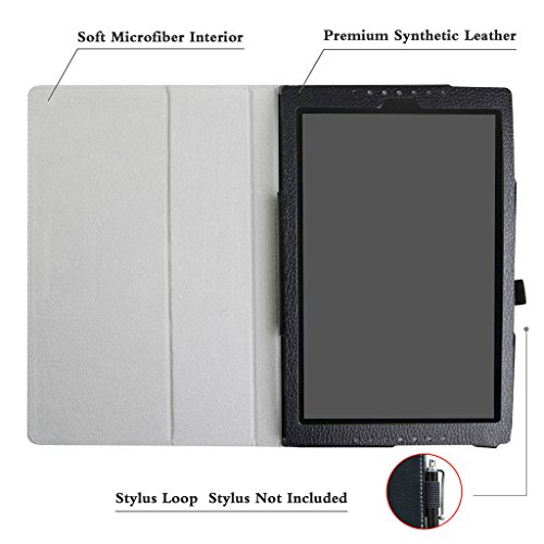 Medion Lifetab X10302/X10301 hülle,Mama Mouth Folding Ständer Hülle Case mit Standfunktion für 10.1″ Medion Lifetab X10302/X10301 Android Tablet PC,Schwarz - 4