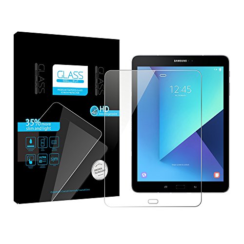 Preisvergleich Produktbild Samsung Galaxy Tab S3 Panzerglas, Acelive Gehärtetem Glas Panzerfolie Schutzfolie Displayschutzfolie Folie für Samsung Galaxy Tab S3 (9,68 Zoll) T820 T825