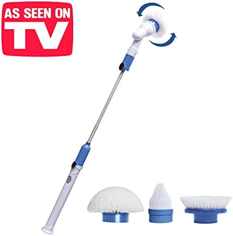 Spin Scrubber. Professional Electric Rotating Brush for Cleaning a Fund In Quick and Simple Way, Mop Floor Mop Rotary Power for Cleaning of the Bath, Lava and Tile Floors 5420