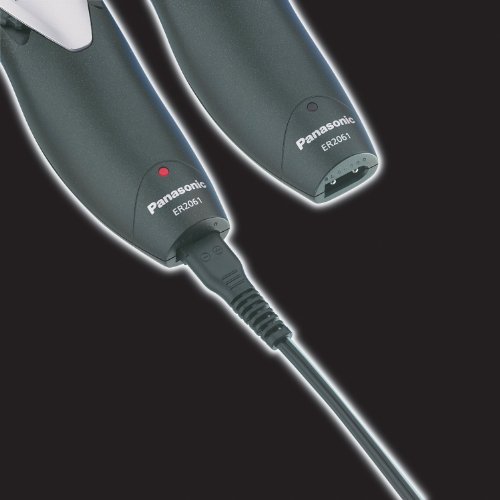 Panasonic ER2061K503 Bart-/Haarschneider Akku- /Netz-Betrieb Reisetasche inkl. Reinigungsbürste und Öl - 5