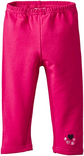Eltern by Salt & Pepper Baby Girls E Leggins Fresh Fox uni Plain Leggings, Pink (rasberry 872), 6-9 Months (Manufacturer size: 74)