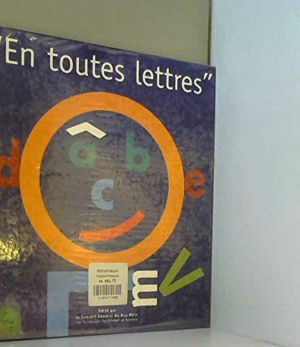 couverture de : En toutes lettres