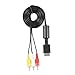 Produktbild Swiftswan Schwarz 6 Ft Audio Video AV Kabel zu RCA für Playstation PS / PS2 / PS3