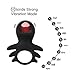 Produktbild Vibrierender Rooster-Ring für Männer mit USB-Aufladung für 10 Vibrationsmodi, PALOQUETH-Silikon-wiederaufladbarer männlicher Penisring-Vibrator für Paare, wasserdicht,Black