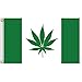 Produktbild Flagge Fahne,COLORFUL 3x5Ft Kanada Cannabis Marihuana Leaf Flag Wand Banner Kanada Marihuana Flagge