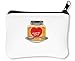 Produktbild How About A Little Spooning Honey Reißverschluss-Geldbörse Brieftasche Geldbörse