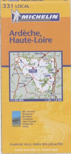 Download Carte routière : Ardèche - Haute-Loire, N° 11331