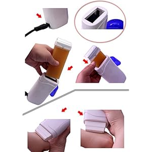 Culater® 1PC Roll On Hot Depilatory Wax Cartridge Heater Waxing Hair Removal Remove - Image 4