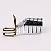 Oyedens 10Pcs Reusable Acrylic UV Gel Nail Art Tips Extension Guide Form Tools (Silver)
