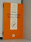 Histoire de l'Union soviétique de Lénine à Staline