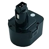 AccuPower Batterie pour Dewalt, ELU, Berner Powertool, 12V, 2000mAh