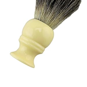 VIGSHAVING 24mm knot Resin Handle Mix Badger Hair Men Brush for Shaving - Image 3