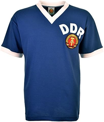 TOFFS East Germany (DDR) 1974 World Cup Retro Football Shirt (LARGE)