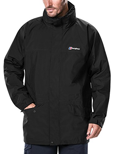 Berghaus 421016BP6 Chaqueta Impermeable, Hombre, Black, 3XL