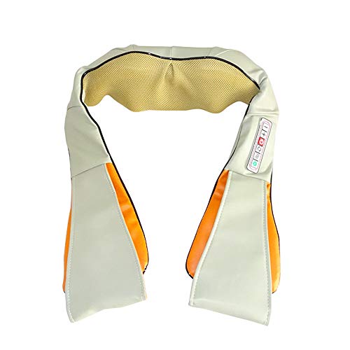 Preisvergleich Produktbild YLStorage Nackenmassagegerät Shiatsu, Elektrisch Massager mit Timing-Infrarot-Therapie kneten Gewebemassage zur Muskelschmerzlinderung Entspannen Sie Sich im Büro und zu Hause