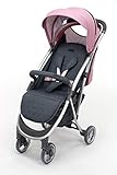 Reposapiés ajustable Asalvo - Silla de paseo Cotton, Color Rosa