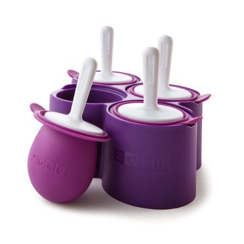 Zoku 4er-Form für rundes Stieleis - 2