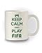Produktbild Gaming 'Keep Calm And Play Fifa' Geeky Mug by Shaw Tshirts