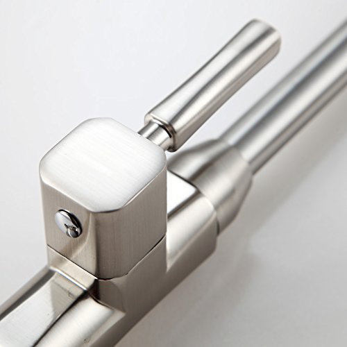 Auralum® Elegant Hochwertig Kaltwasser Armatur Küchenarmatur Wasserhahn für Waschbecken Küche Spüle - 7