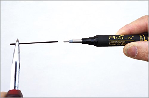 Pyca Tieflochmarker Pica Ink, schwarz, 150/46 - 8