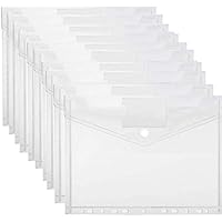 20 Stück Dokumententasche A4 zum Abheften,A4 Dokumententasche Sichttaschen,Dokumententasche mit Klettverschluss A4…