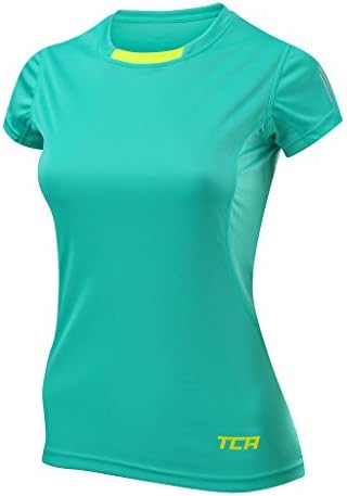 TCAWomen's Atomic Short Sleeve QuickDry Gym Running Training Top