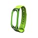 Produktbild Ersatzband für Xiaomi Mi Band 2, iHee 2017 Neue Art- und Weisefreier TPE-Armband-Sport-Art-Bügel-Armband für Xiaomi Mi Band 2 (Grün)