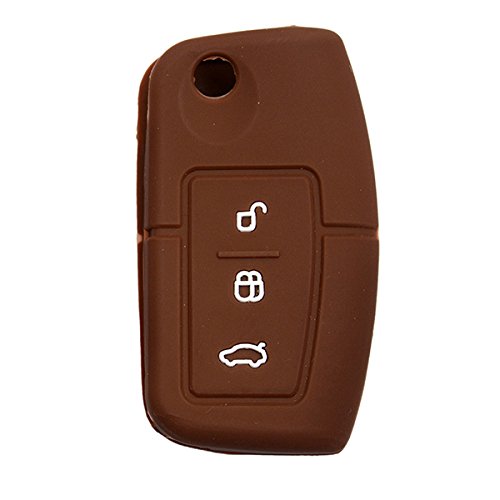 KMH FO00008BW Silicone 3 Button Flip Key Cover (Brown) RS.106 (79.00% Off) - Amazon