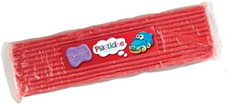 Plasticine Slab 500g - Choose Your Colour (Red)