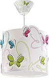 Artículo 100% montado Dalber Butterfly Lámpara Colgante E27, Blanco