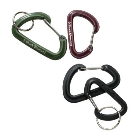 Black Diamond Micron Accessory Carabiner Small - Tailles : S, Couleurs : Gris