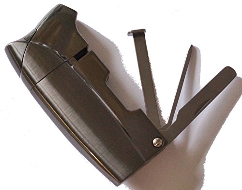 GERMANUS Pfeifenfeuerzeug mit Pfeifenbesteck mit Stopfer, Schaber, Pickel - 2