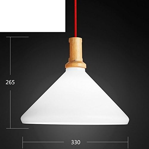 Retro Wooden Chandelier,Modern Minimalist For Restaurant lamp The dining room Tea shop Hotpot Bar-T 27x33cm(11x13inch)