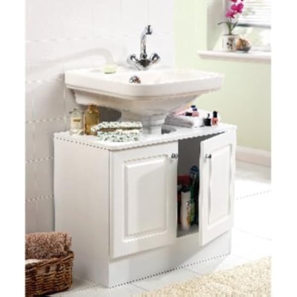 Mysmartbuy Basin Pedestal Storage Unit Under Wash Furniture Cabinet Wood Cupboard Bathroom Amazon Co Uk Kitchen Home
