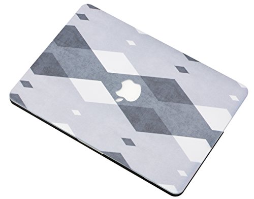 StarStruck MacBook Pro Retina 13 zoll Hülle Schutzhülle Case Cover MacBook Pro 13.3 Retina Hülle {A1502 / A1425} (Grau Weiß Kariert) - 5
