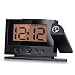 Produktbild Arendo Multifunktions-Projektionswecker (Funk) inkl. Temperaturanzeige / Projection Clock | Datums-/Tagesanzeige / 12/24-Stundenanzeige | °C/°F-Anzeige | 180° drehbare Projektionsanzeige | Schlummerfunktion („Snooze“) | schwarz