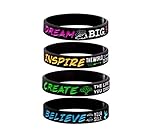 silikon armbanduhr allergie Enthält eine Auswahl von 4 Arten: Träume, Believe, Inspire, and Create
