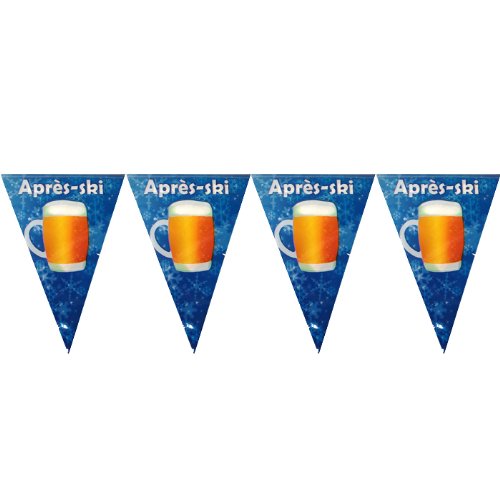 Preisvergleich Produktbild NEU Wimpelkette Après-Ski, 5 m